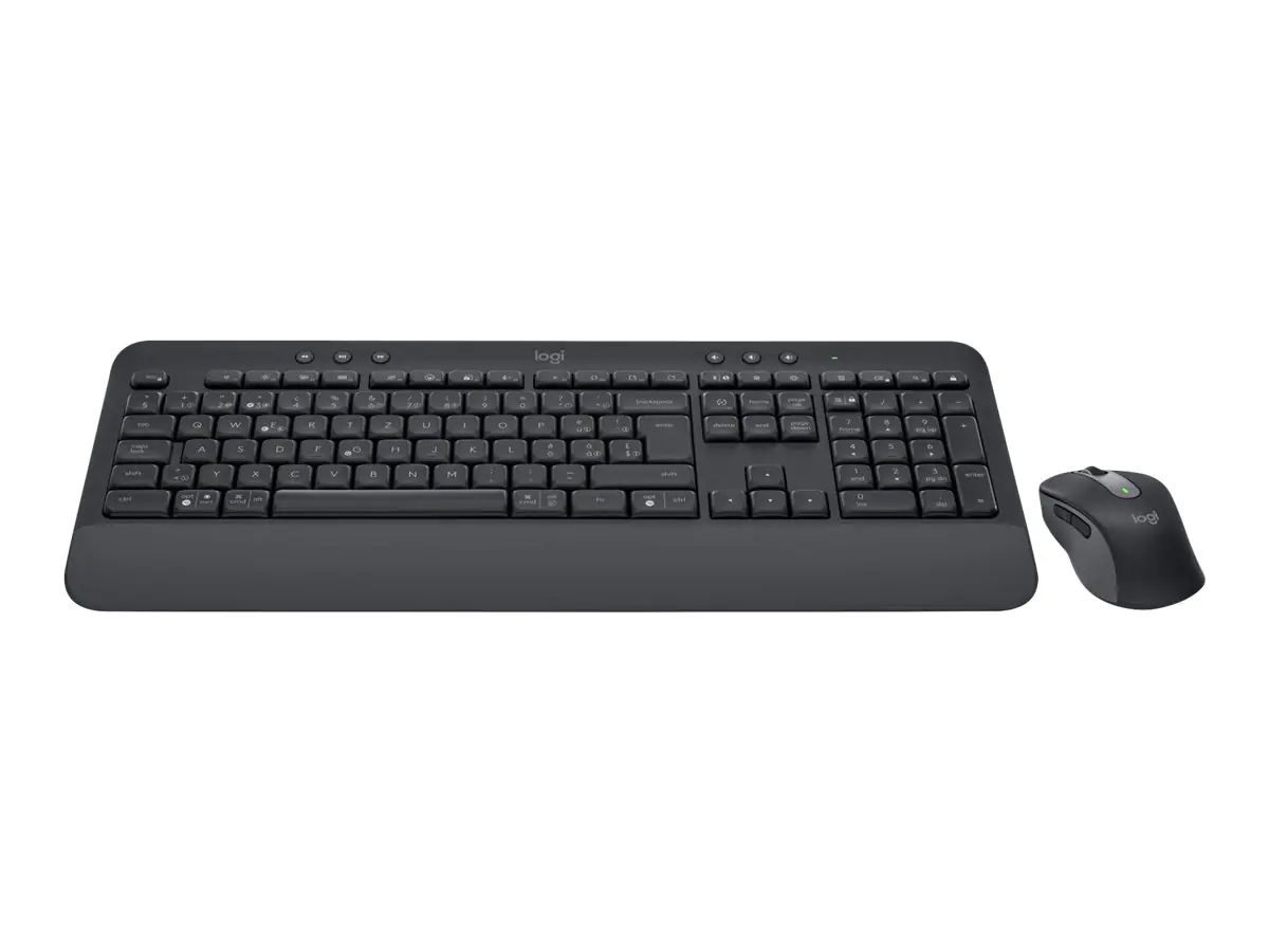 Logitech Signature MK650 Combo for Business - Tastatur-und-Maus-Set - kabellos - Bluetooth LE - QWERTZ - Deutsch - Graphite