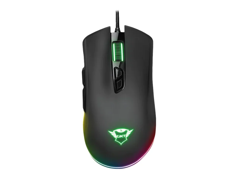 Trust Gaming GXT 900 Kudos - Maus - 7 Tasten Für Rechtshänder - kabelgebunden - 23400